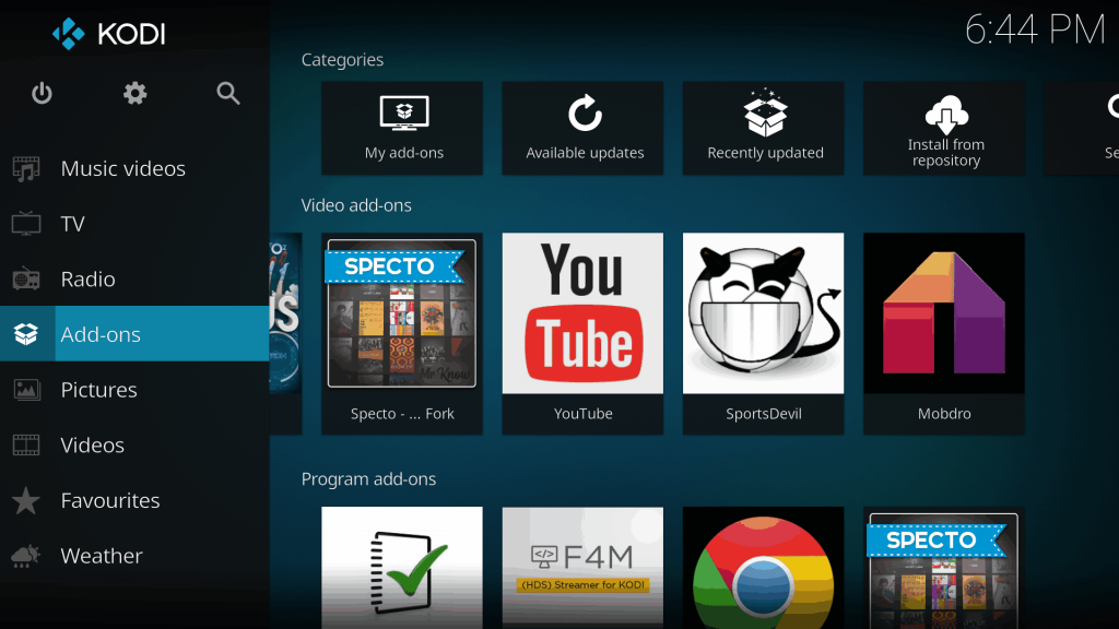 uninstall kodi on windows 10