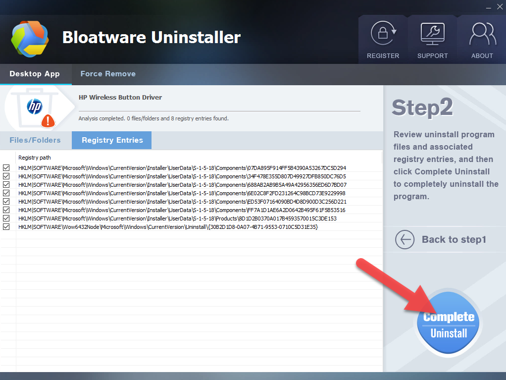 complete_uninstall_HP_Wireless_Button_Driver