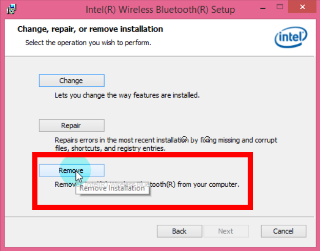 intel bluetooth driver is missing windows 10