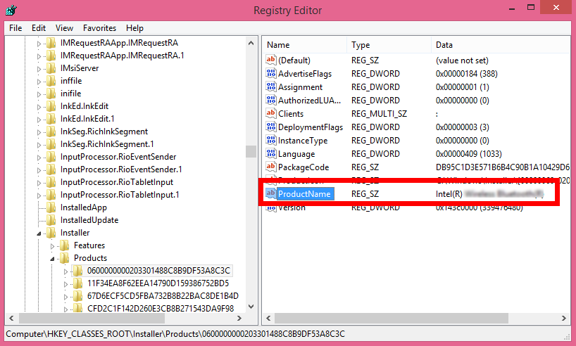 how to delete item from target registry