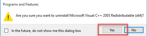 How Can Uninstall Microsoft Visual C 05 Redistributable Correctly
