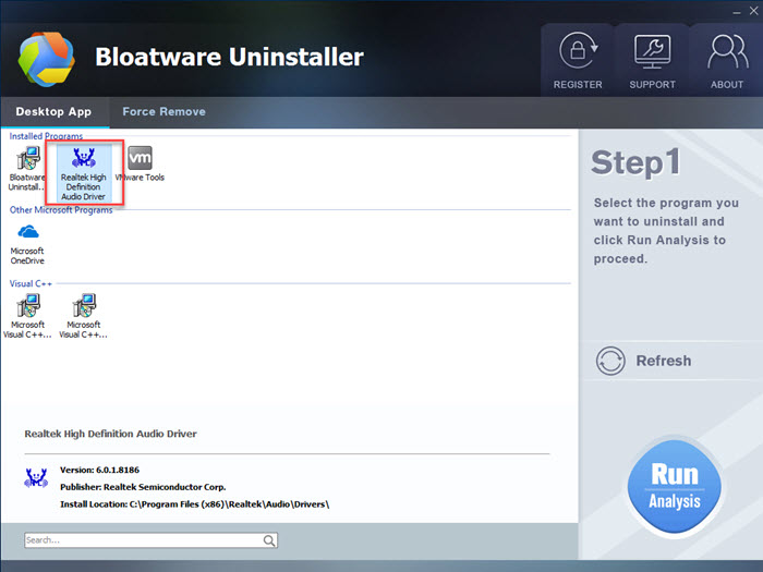 Uninstall Realtek High Definition Audio Driver Successfully on PC