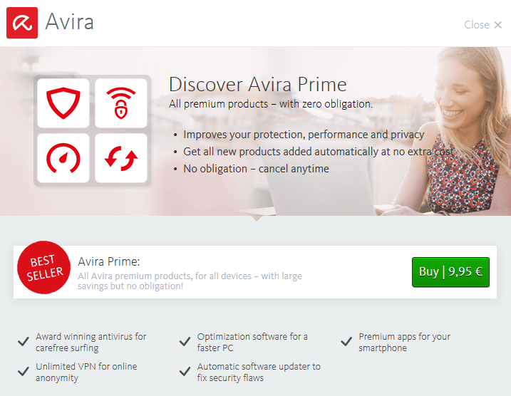 cannot uninstall avira free antivirus