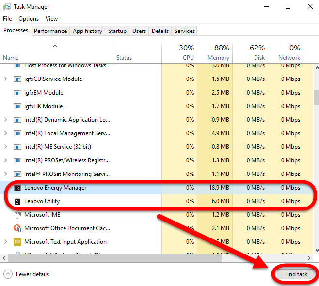 how to open lenovo energy management windows 10