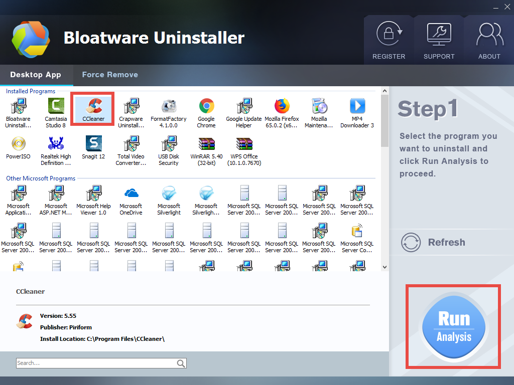 ccleaner uninstaller download