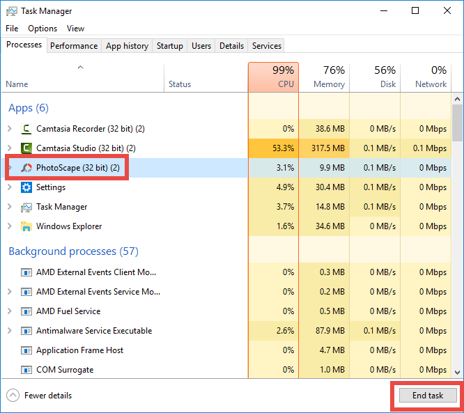 how to uninstall PhotoScape on Windows (2)