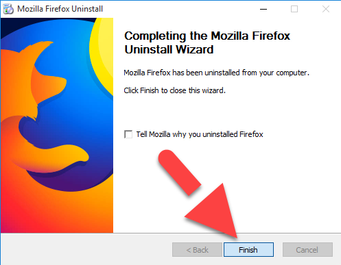 fully remove firefox
