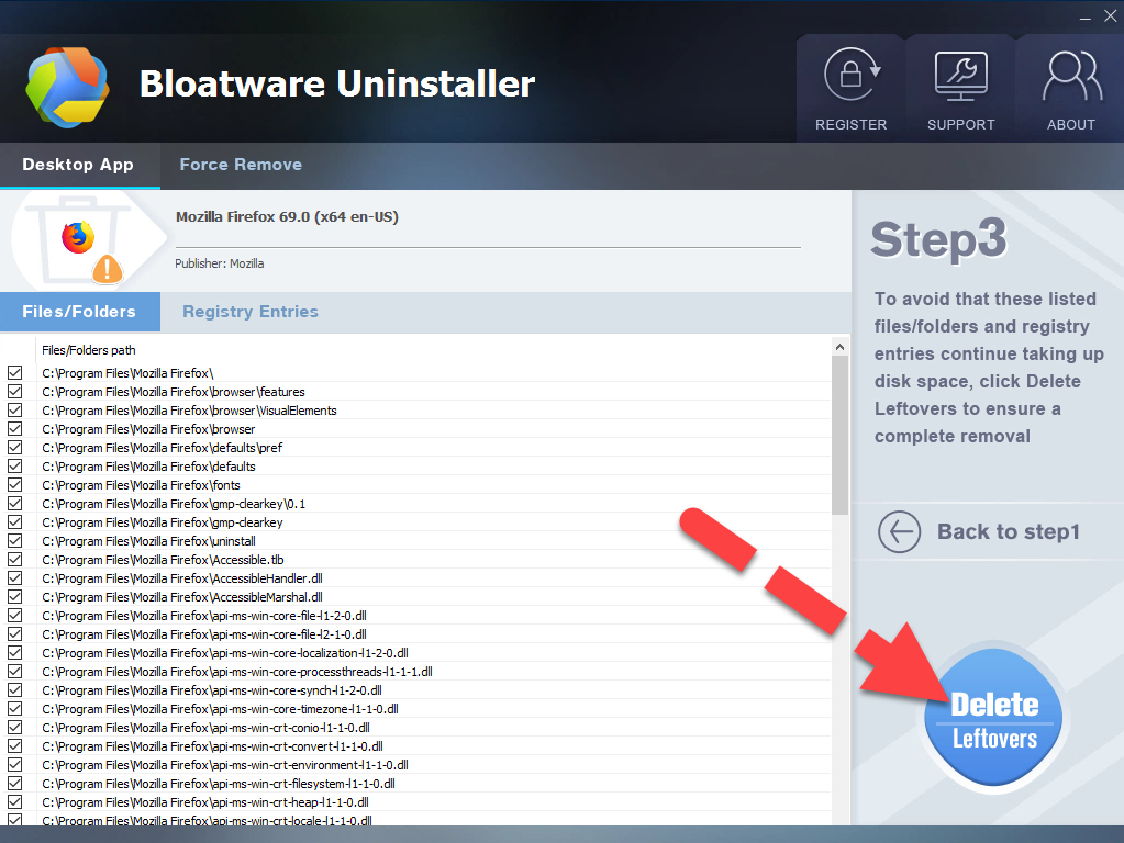 Cannot uninstall. Bloatware Uninstaller. Uninstall.