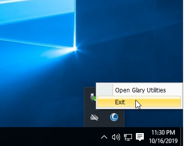 exit_Glary_Utilities