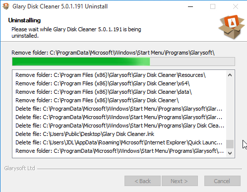 Glary Disk Cleaner 5.0.1.292 downloading