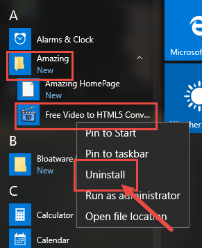 Remove Free Video to HTML5 Converter
