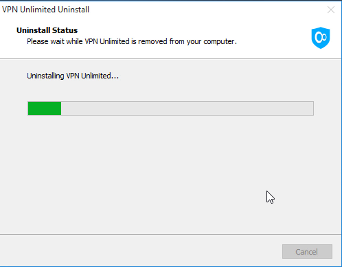 how to uninstall vpn unlimited