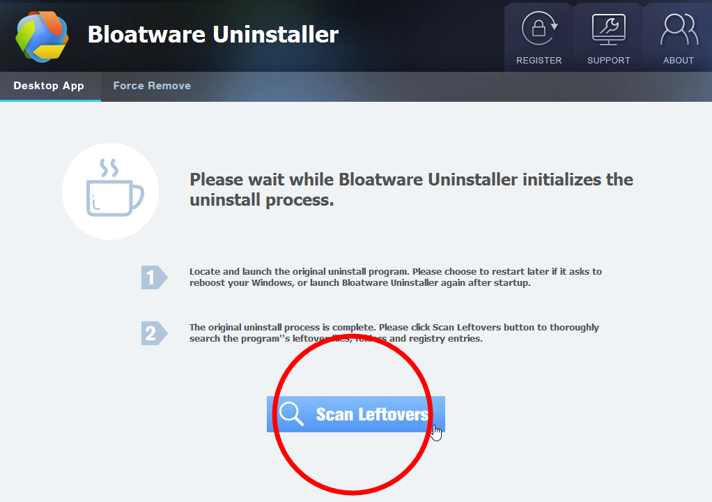 Uninstall Discord with Bloatware Uninstaller