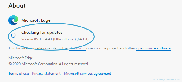 microsoft edge update windows 10